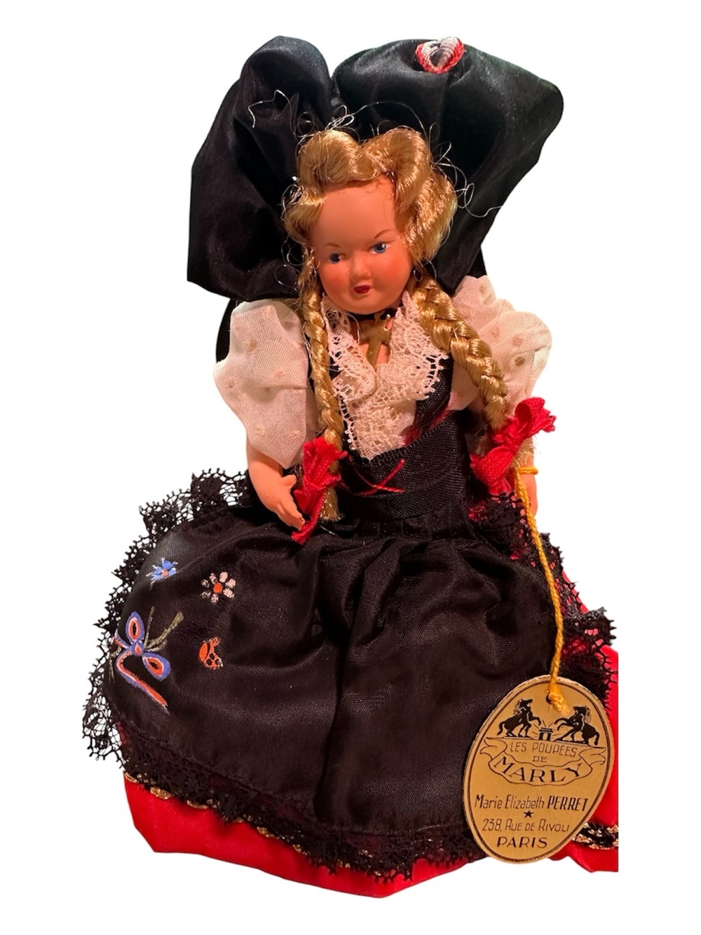 Vintage French Souvenir Doll